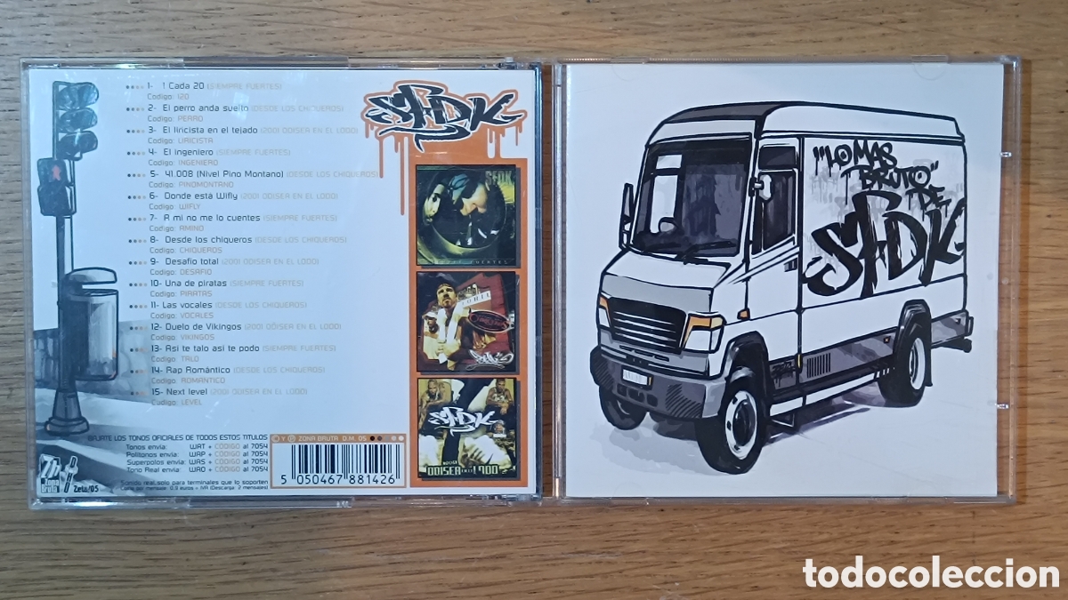 CDs de m&uacute;sica: Lo M&aacute;s Bruto De SFDK CD - Foto 3