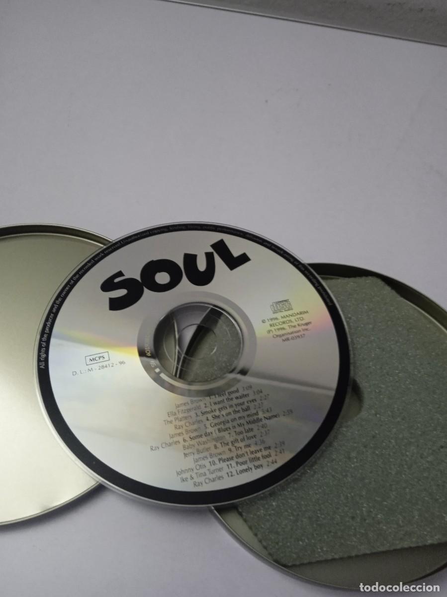 CDs de m&uacute;sica: GRANDES &Eacute;XITOS DEL SOUL Versiones Originales - Foto 4