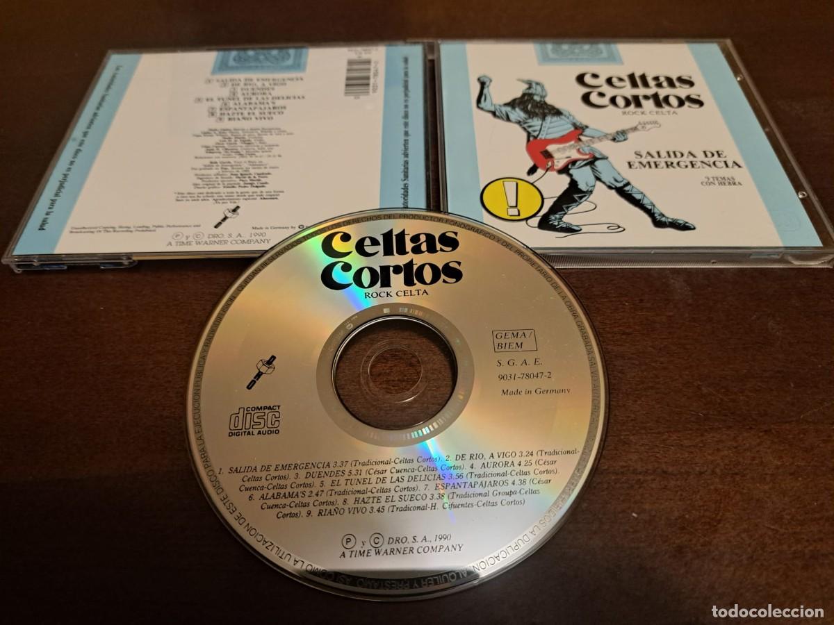 CDs de m&uacute;sica: CELTAS CORTOS - CD - SALIDA DE EMERGENCIA - Foto 1