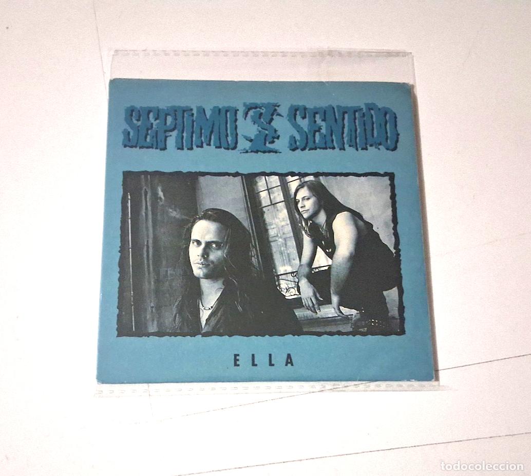 CDs de m&uacute;sica: SEPTIMO SENTIDO &rdquo;ELLA&rdquo; CD SINGLE 1 TRACKS CARDBOARD - Foto 1