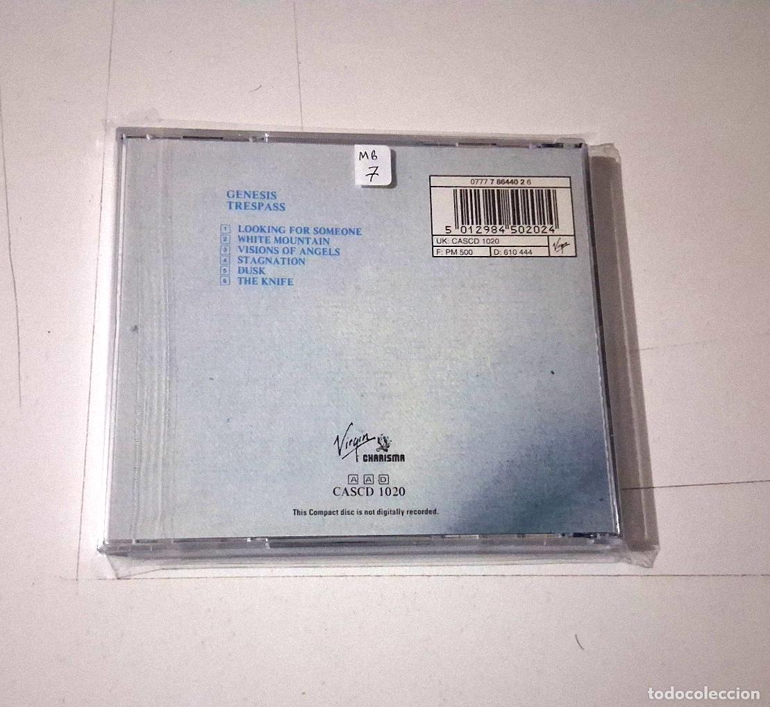 CDs de m&uacute;sica: GENESIS &rdquo;TRESPASS&rdquo; CD 6 TRACKS - Foto 2