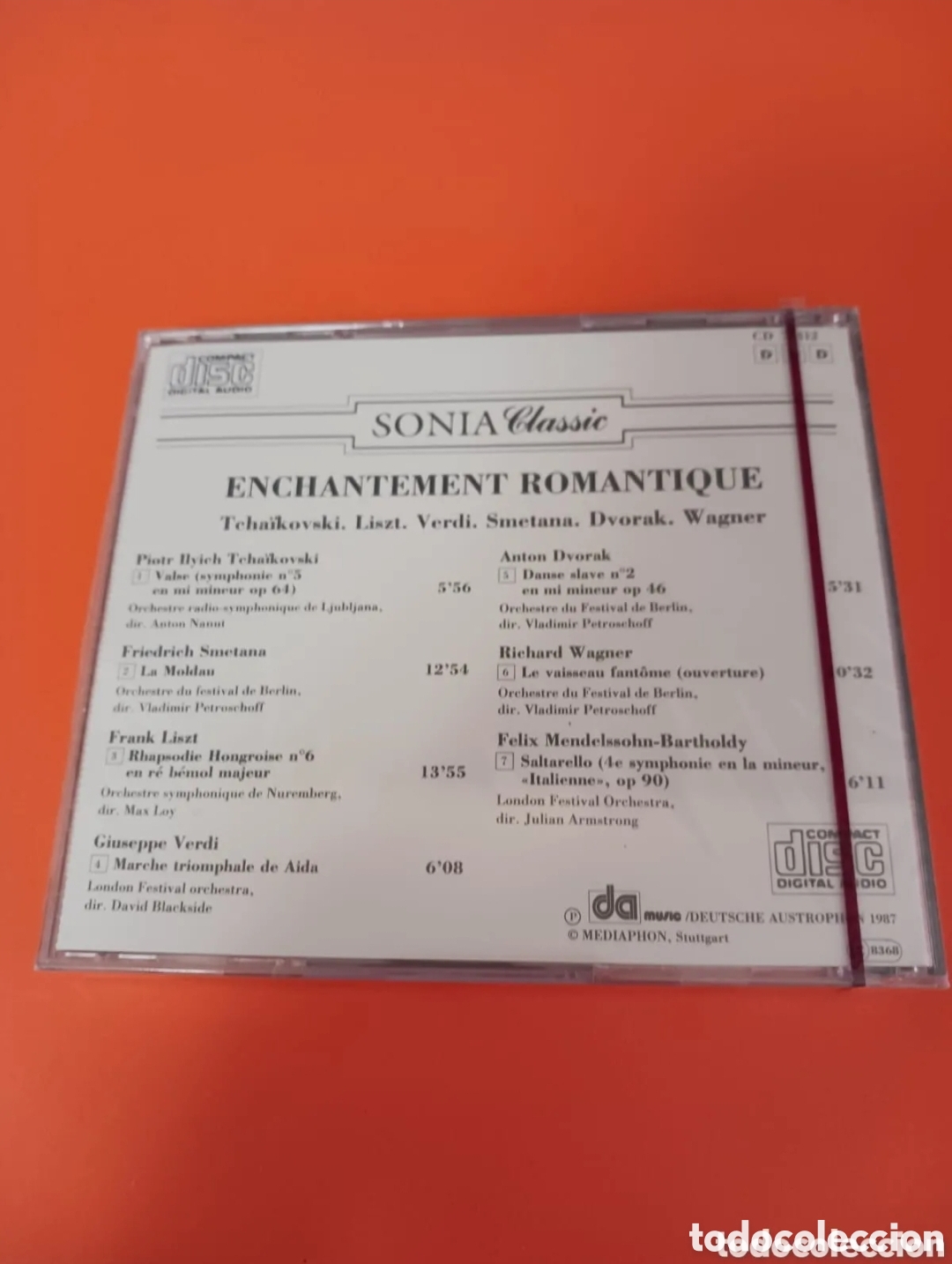 CDs de m&uacute;sica: Enchantement Romantique. CD Nuevo - Foto 2