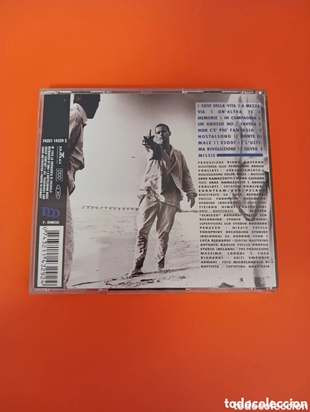 CDs de m&uacute;sica: EROS RAMAZZOTTI, tutte storie. CD. - Foto 3