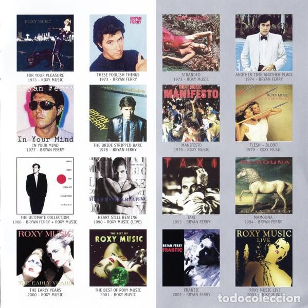 CDs de m&uacute;sica: Bryan Ferry + Roxy Music &lrm;&ndash; The Platinum Collection - Foto 3