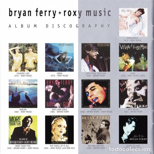 CDs de m&uacute;sica: Bryan Ferry + Roxy Music &lrm;&ndash; The Platinum Collection - Foto 4