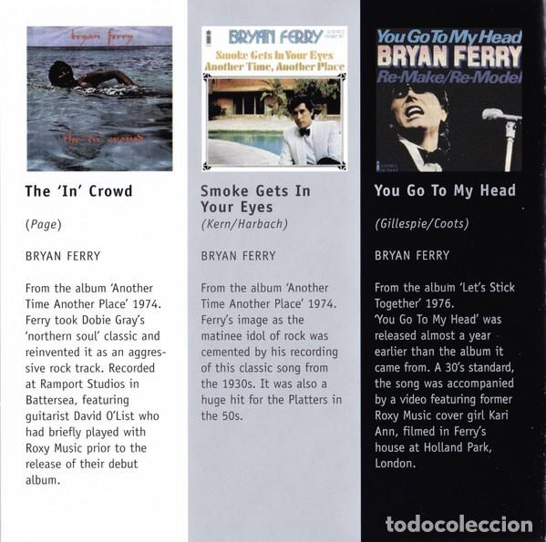 CDs de m&uacute;sica: Bryan Ferry + Roxy Music &lrm;&ndash; The Platinum Collection - Foto 6