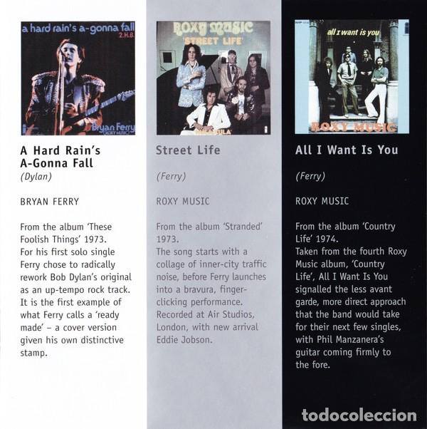 CDs de m&uacute;sica: Bryan Ferry + Roxy Music &lrm;&ndash; The Platinum Collection - Foto 7