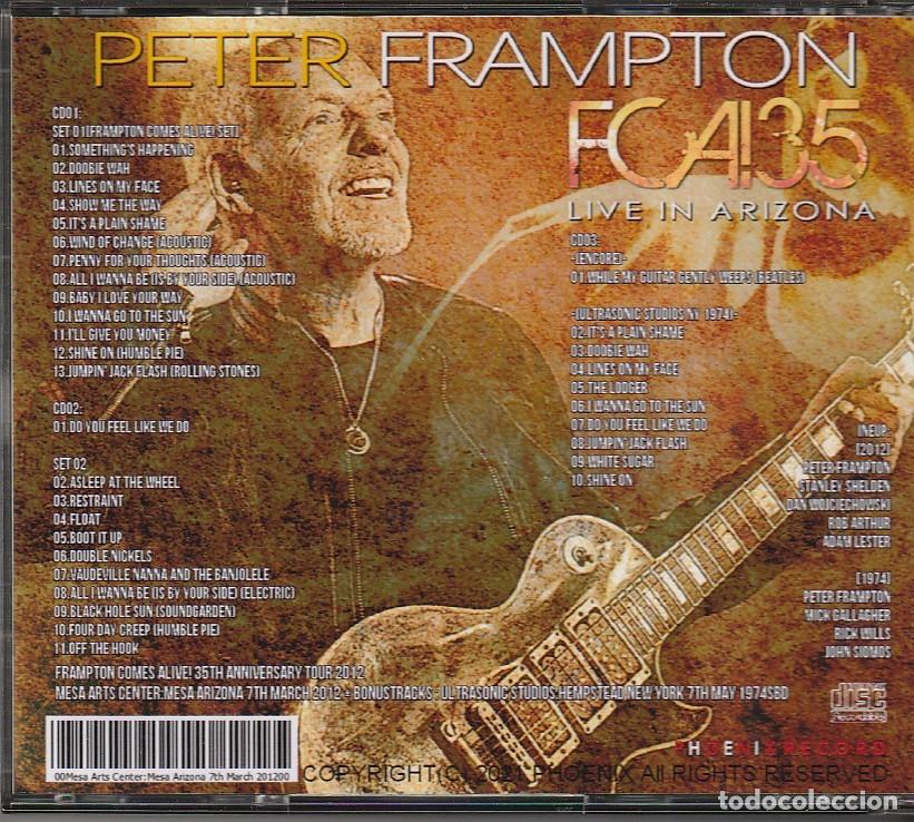 CDs de m&uacute;sica: 3 CDs - Peter FRAMPTON - Live Arizona 2012 - Foto 2
