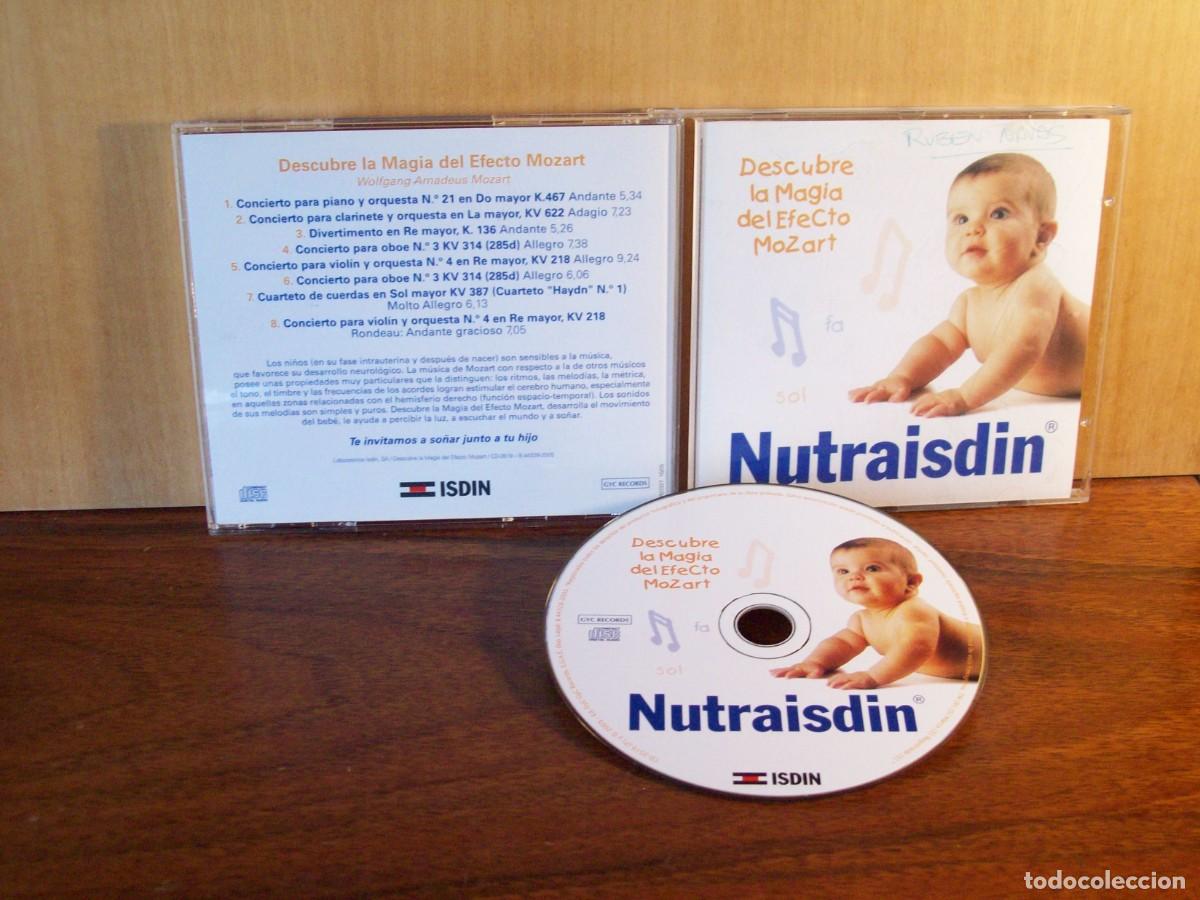 CD di Musica: NUTRAISDIN - DESCUBRE LA MAGIA DEL EFECTO MOZART - CD CON PORTADA ESCRITA UN NOMBRE