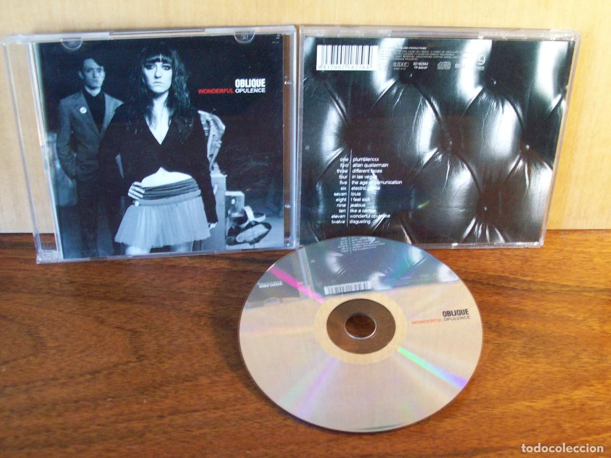 CDs de m&uacute;sica: OBLIQUE - WONDERFULL OPULENCE - CD - Foto 1