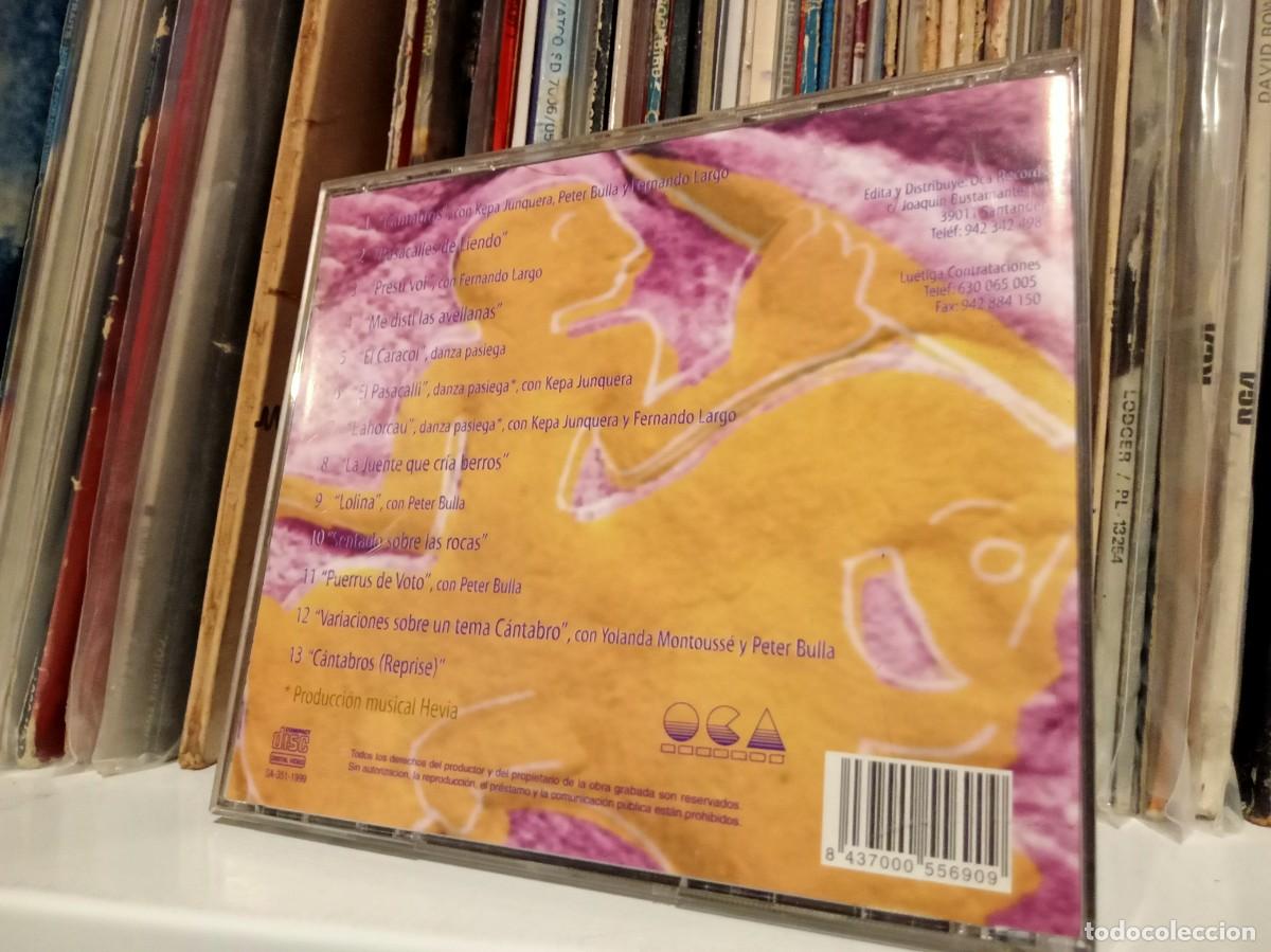 CDs de m&uacute;sica: Lu&eacute;tiga &lrm;&ndash; Cantabros - cd Spain 1999 - Foto 2