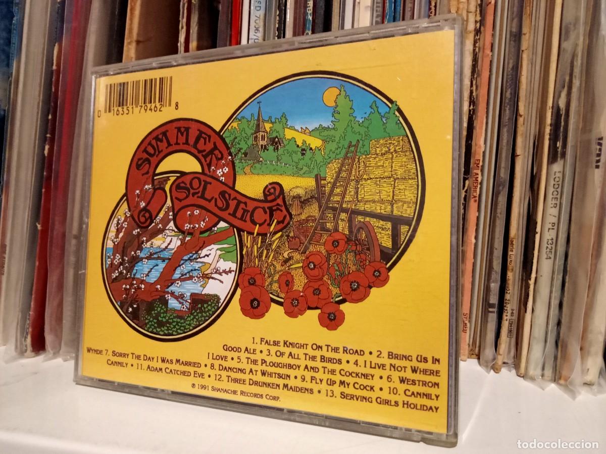 CDs de m&uacute;sica: Maddy Prior & Tim Hart &lrm;&ndash; Summer Solstice - cd US 1993 - Foto 2