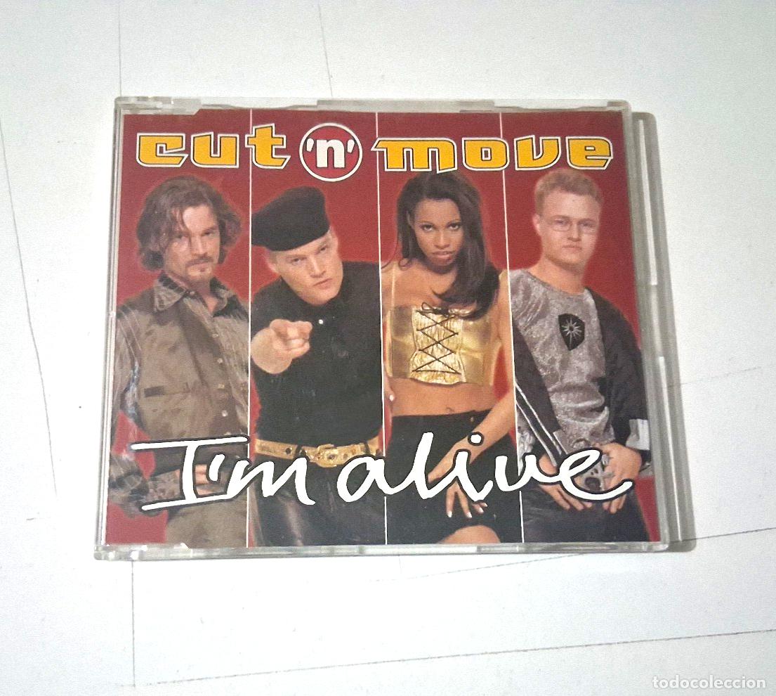 CDs de m&uacute;sica: CUT N MOVE &rdquo;IM ALIVE&rdquo; CD 4 TRACKS SINGLE - Foto 1