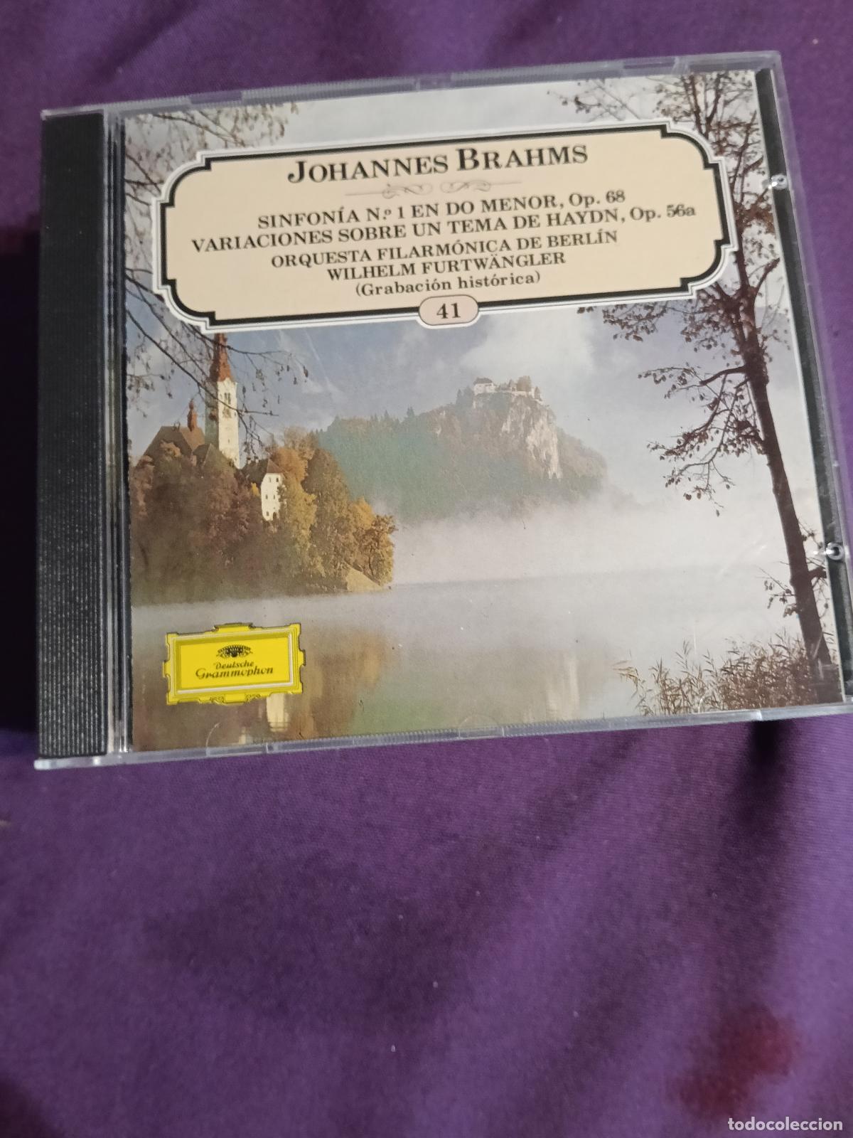 CDs de m&uacute;sica: BRAHMS SINFONIA N&ordm; 1 EN DO MENOR - Foto 1