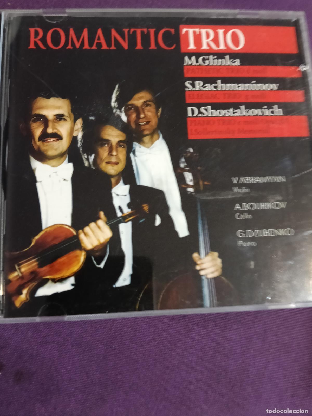 CDs de m&uacute;sica: ROMANTIC TRIO M. GLINKA - Foto 1