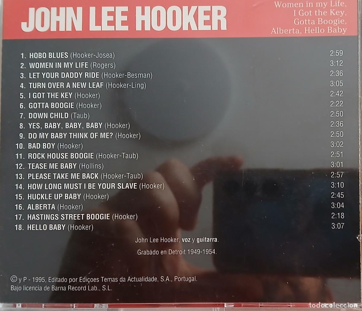 CDs de m&uacute;sica: John Lee Hooker (Jazz & Blues) - Foto 2