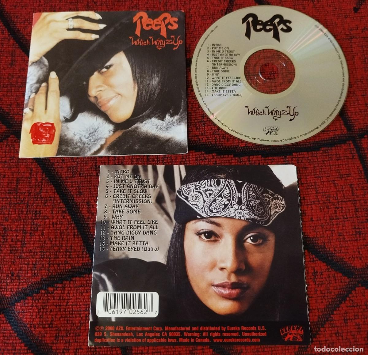 CDs de m&uacute;sica: PEEPS ** Which Wayz Up ** CD 2000 USA - Foto 1