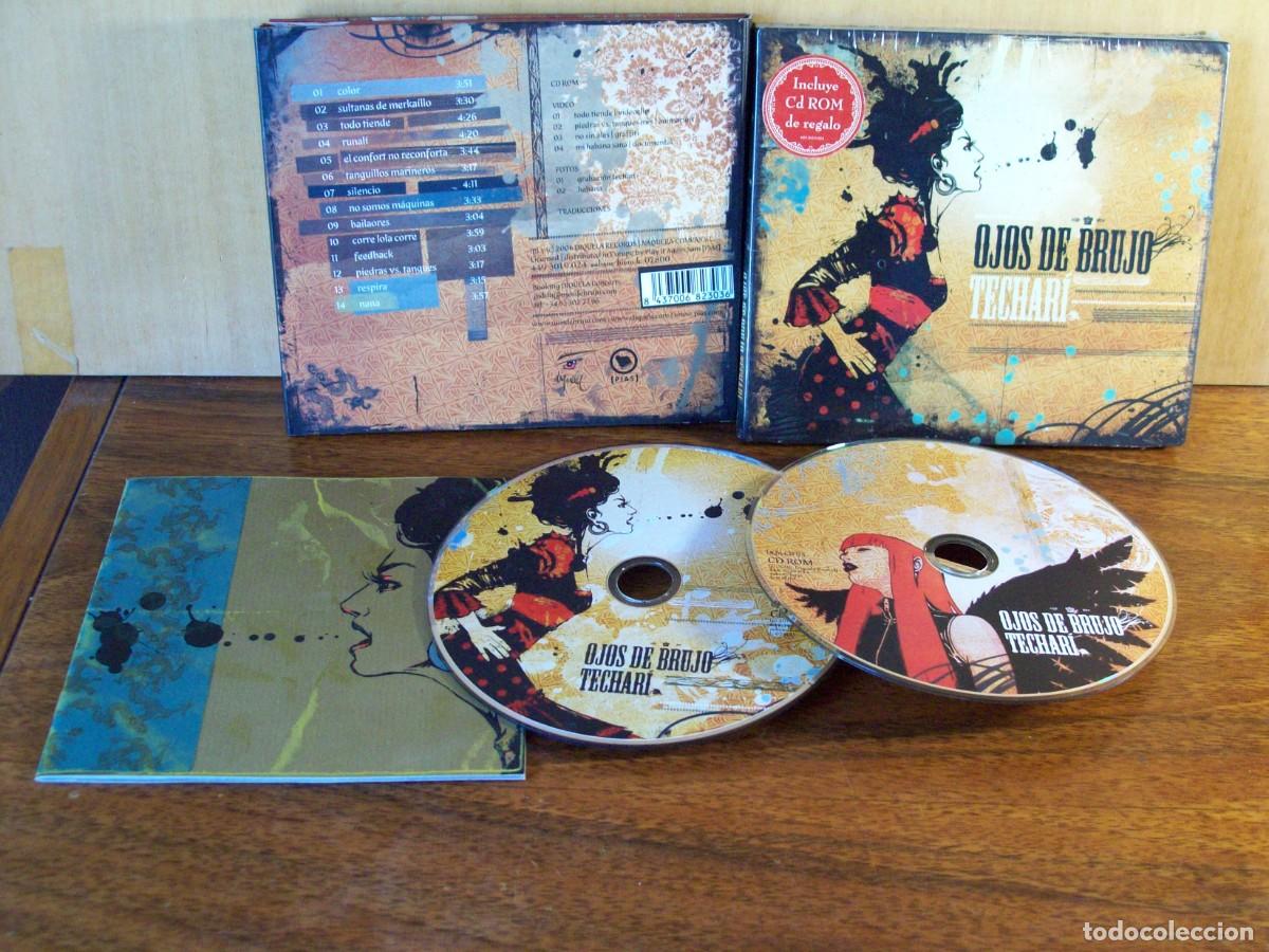 Music CDs: OJOS DE BRUJO - TECHARI - CD DIGIPACK + CD REGALO - NUEVO PRECINTADO