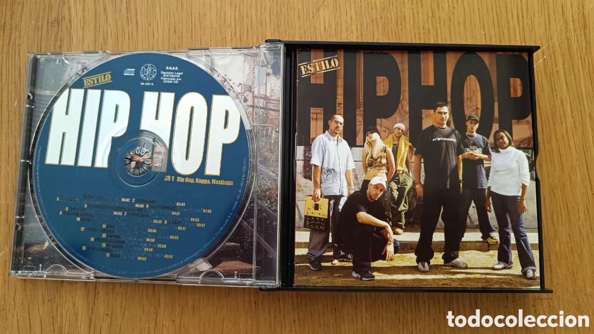 CDs de m&uacute;sica: Estilo Hip Hop 3 CDs + DVD y Libreto - Foto 4
