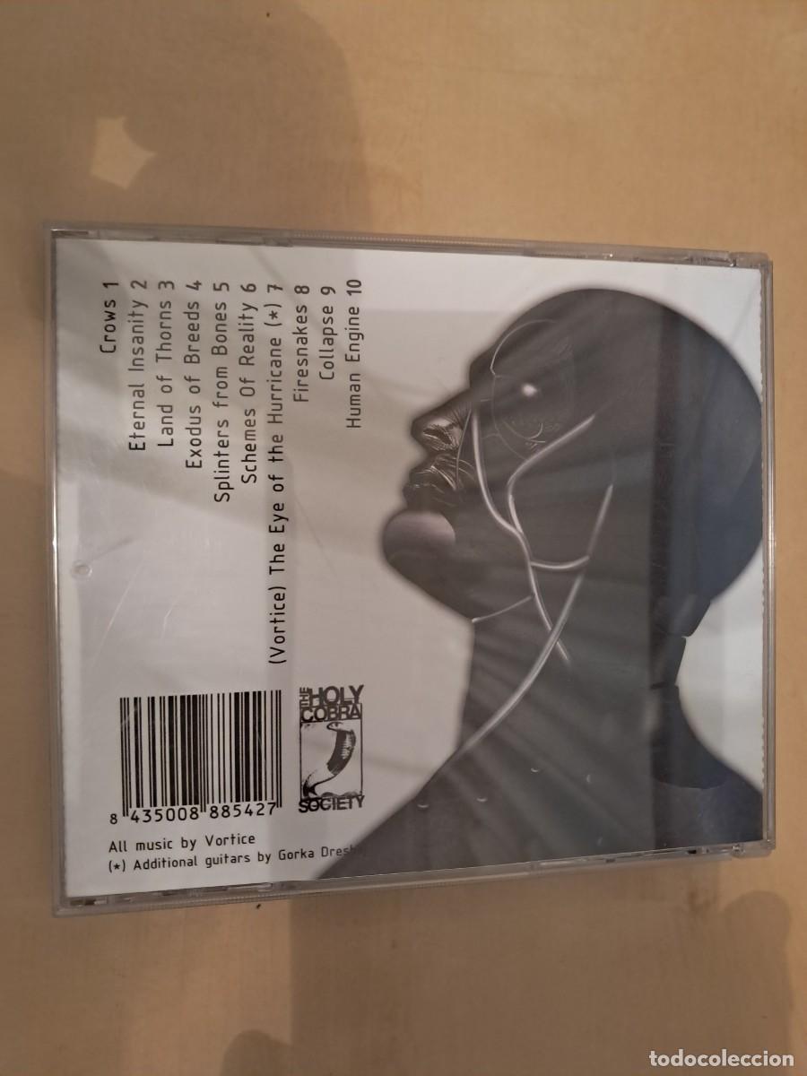CDs de m&uacute;sica: Vortice , Human Engine , CD 2008 Spain , Impecable. Heavy Nacional - Foto 2