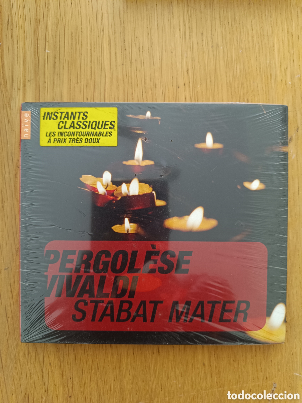 CDs de m&uacute;sica: Pergol&egrave;se Vivaldi Stabat Mater CD - Foto 1