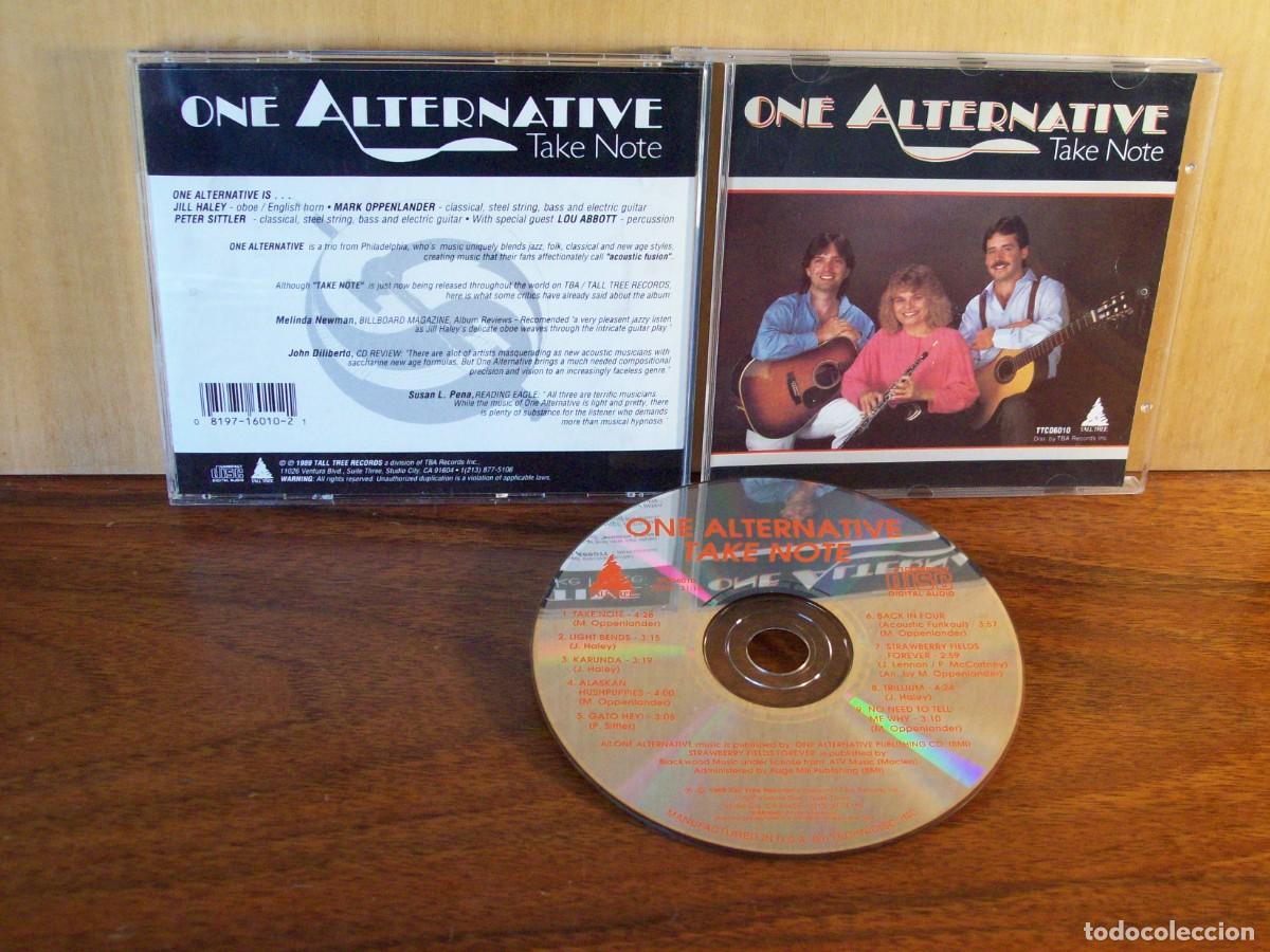 CDs de m&uacute;sica: ONE ALTERNATIVE - TAKE NOTE - CD ---------- - Foto 1