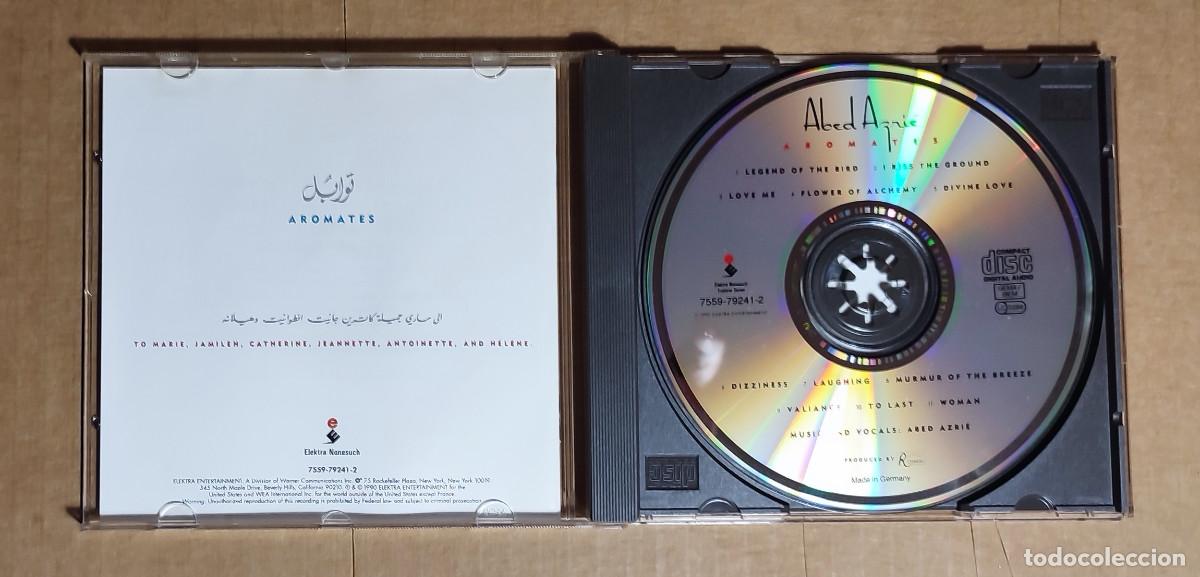 CDs de m&uacute;sica: ABED AZRIE - AROMATES - 1990 - Foto 2