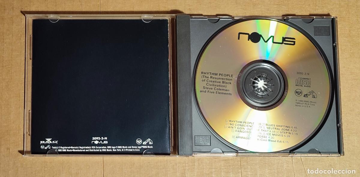CDs de m&uacute;sica: STEVE COLEMAN AND FIVE ELEMENTS - RHYTHM PEOPLE - 1990 - Foto 2