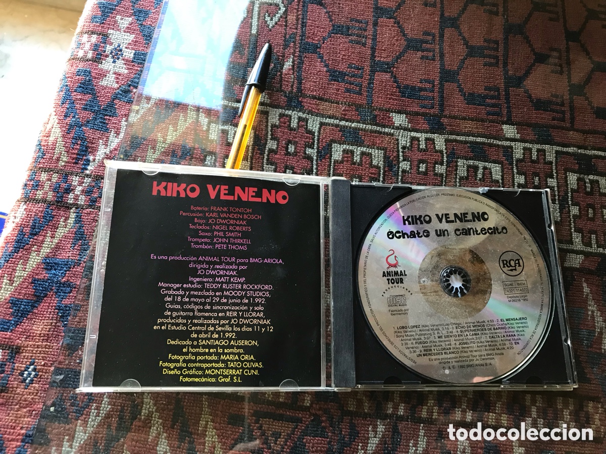 CDs de m&uacute;sica: &Eacute;chate un cantecito. Kiko Veneno - Foto 4