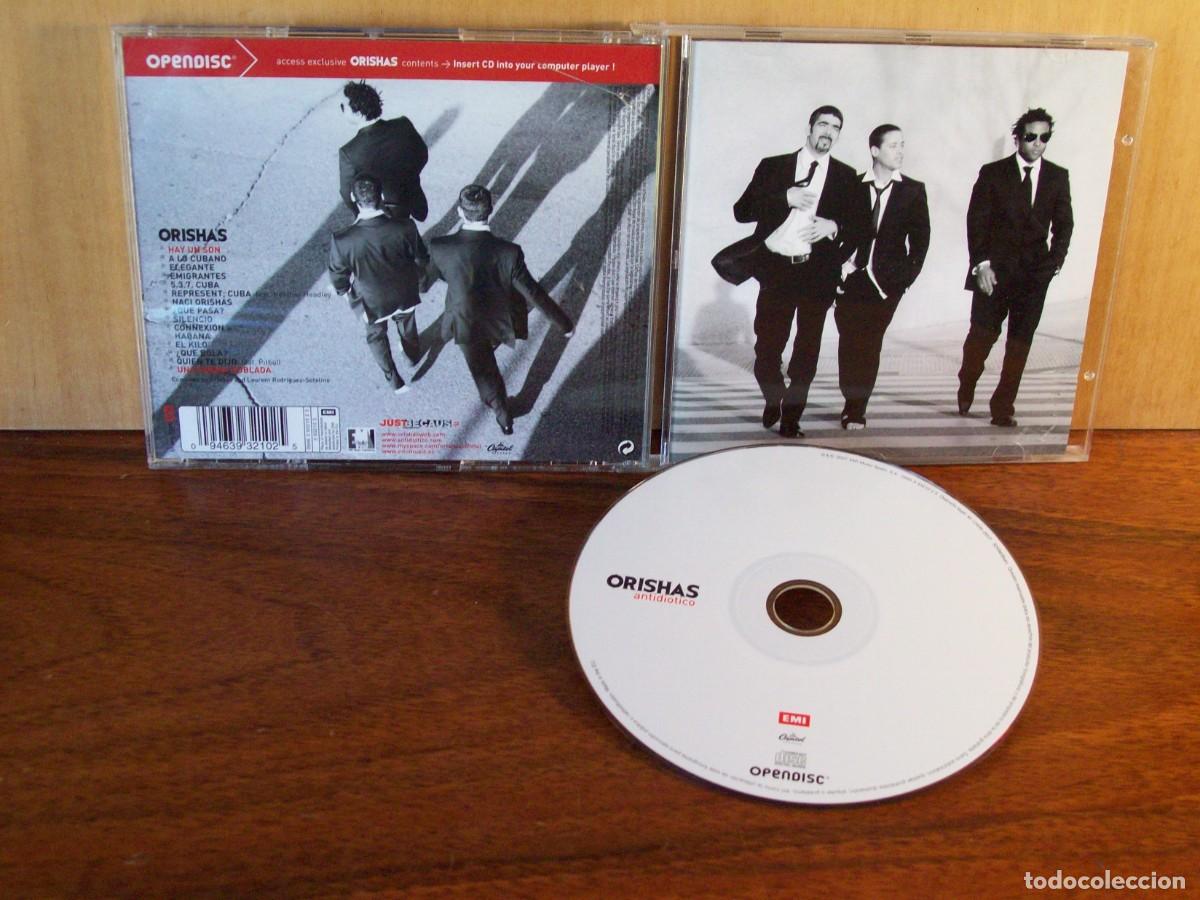 CDs de m&uacute;sica: ORISHAS - ANTIDIOTICO - CD ------ - Foto 1