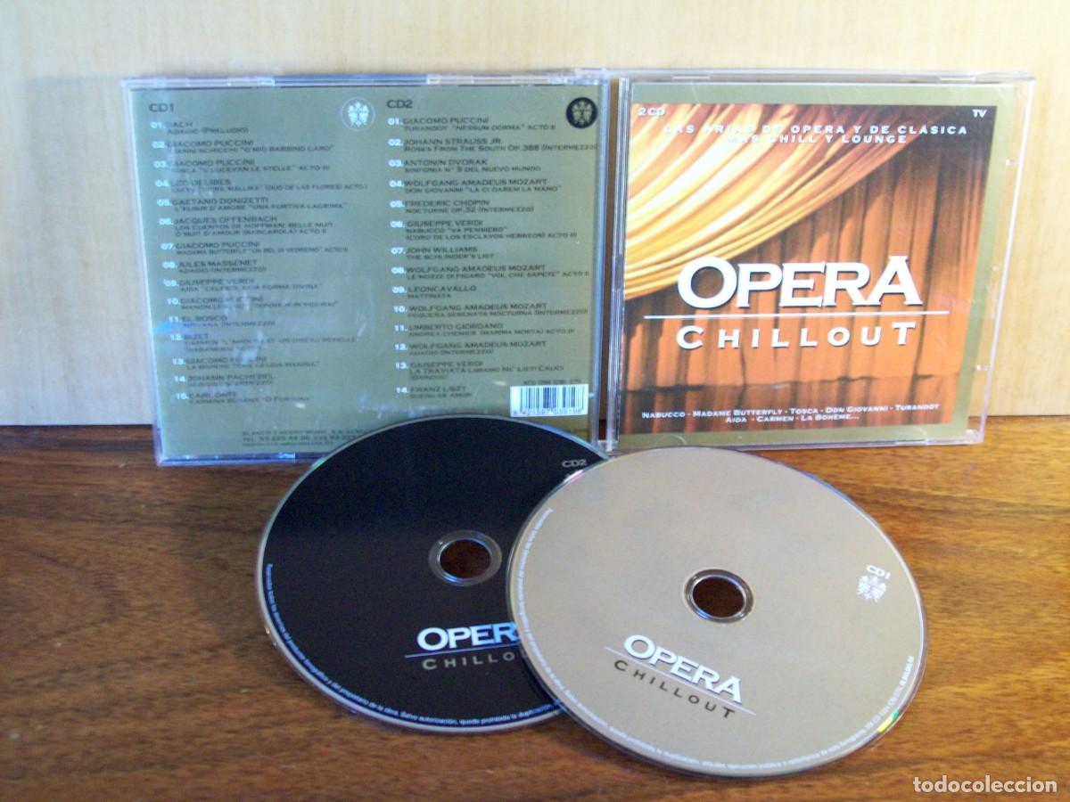 CD di Musica: OPERA CHILLOUT - LAS ARIAS DE OPERA Y DE CLASIC MS CHILL Y LOUNGE - DOBLD CD