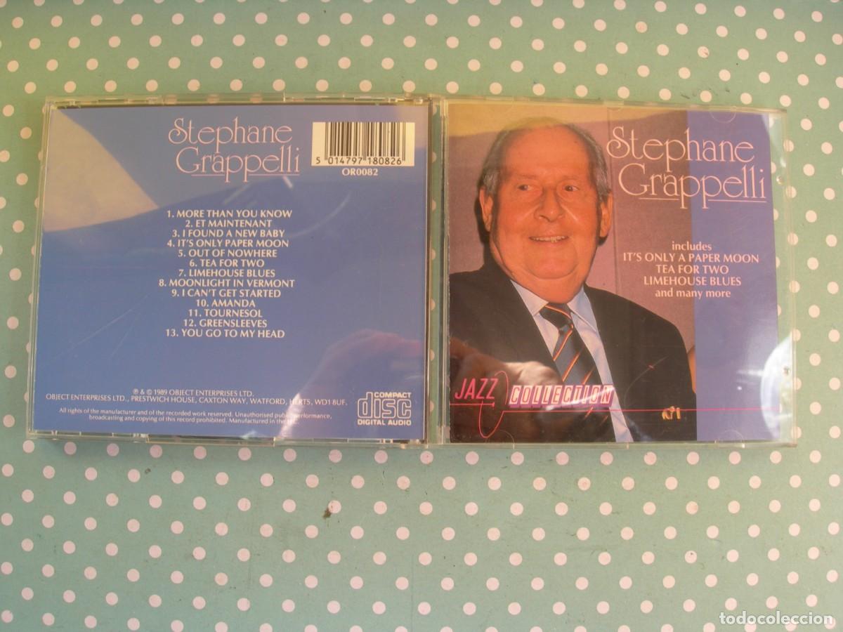 CDs de m&uacute;sica: STEPHANE GRAPPELLI / CD / 13 TEMAS / JAZZ / COLECCI&Oacute;N PARTICULAR - Foto 1