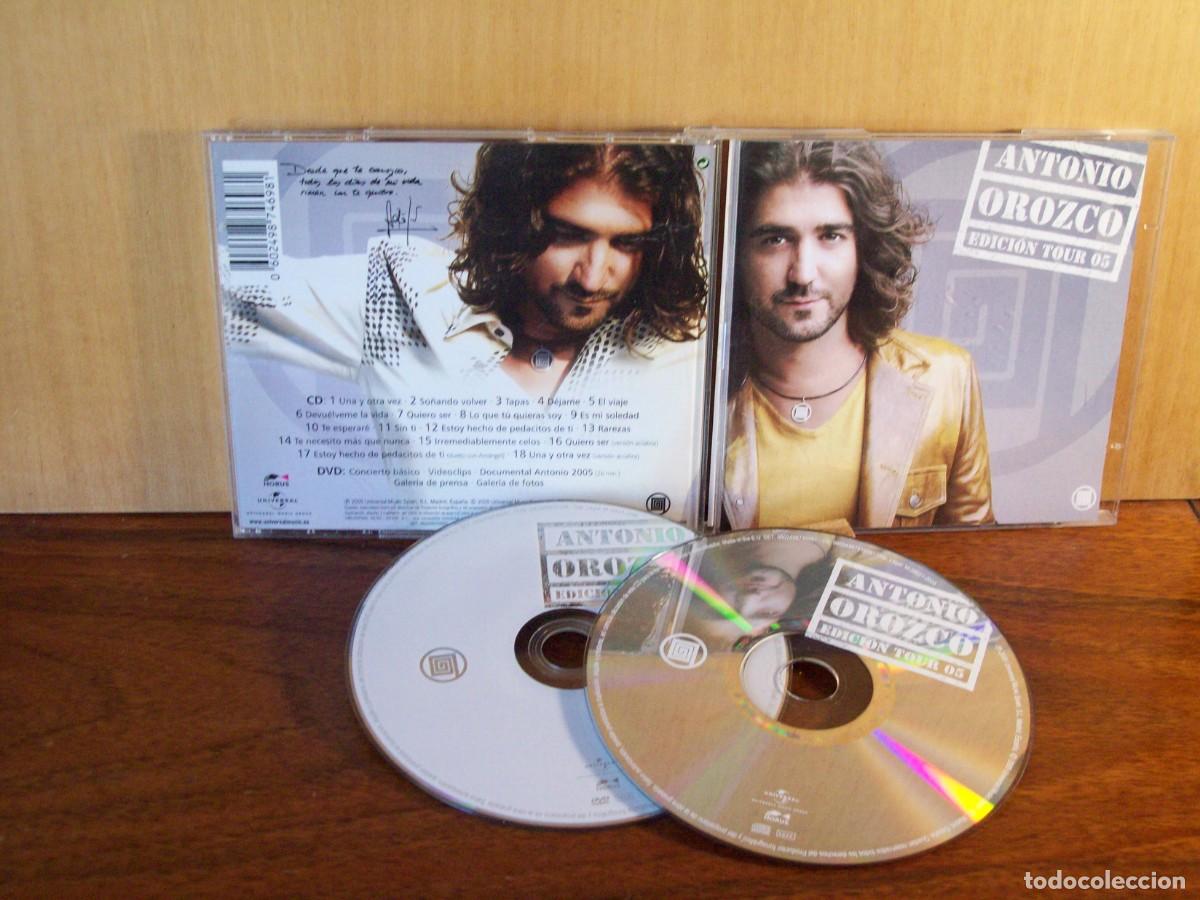 CDs de m&uacute;sica: ANTONIO OROZCO - EDICION TOUR 05 - CD + DVD - Foto 1