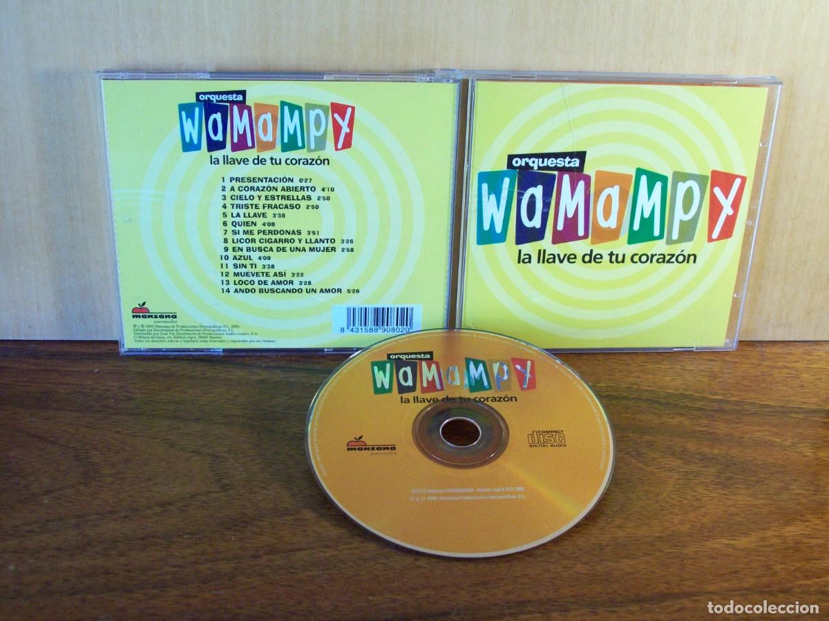 CDs de m&uacute;sica: ORQUESTA WAMAMPX - LA LLAVE DE TU CORAZON - CD - Foto 1