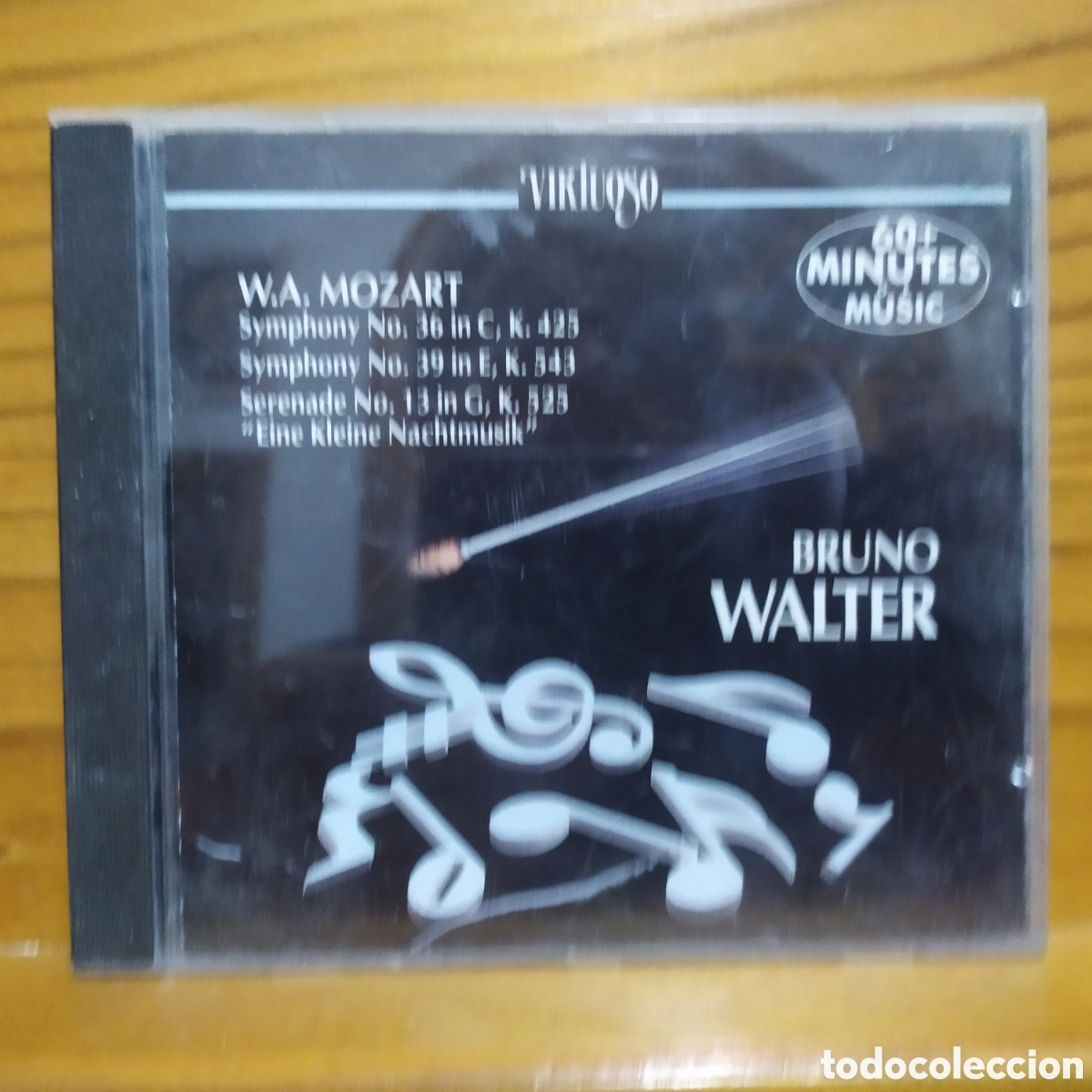 CD di Musica: Bruno Walter, W. A. Mozart - Col. Virtuoso Metromusica 1988