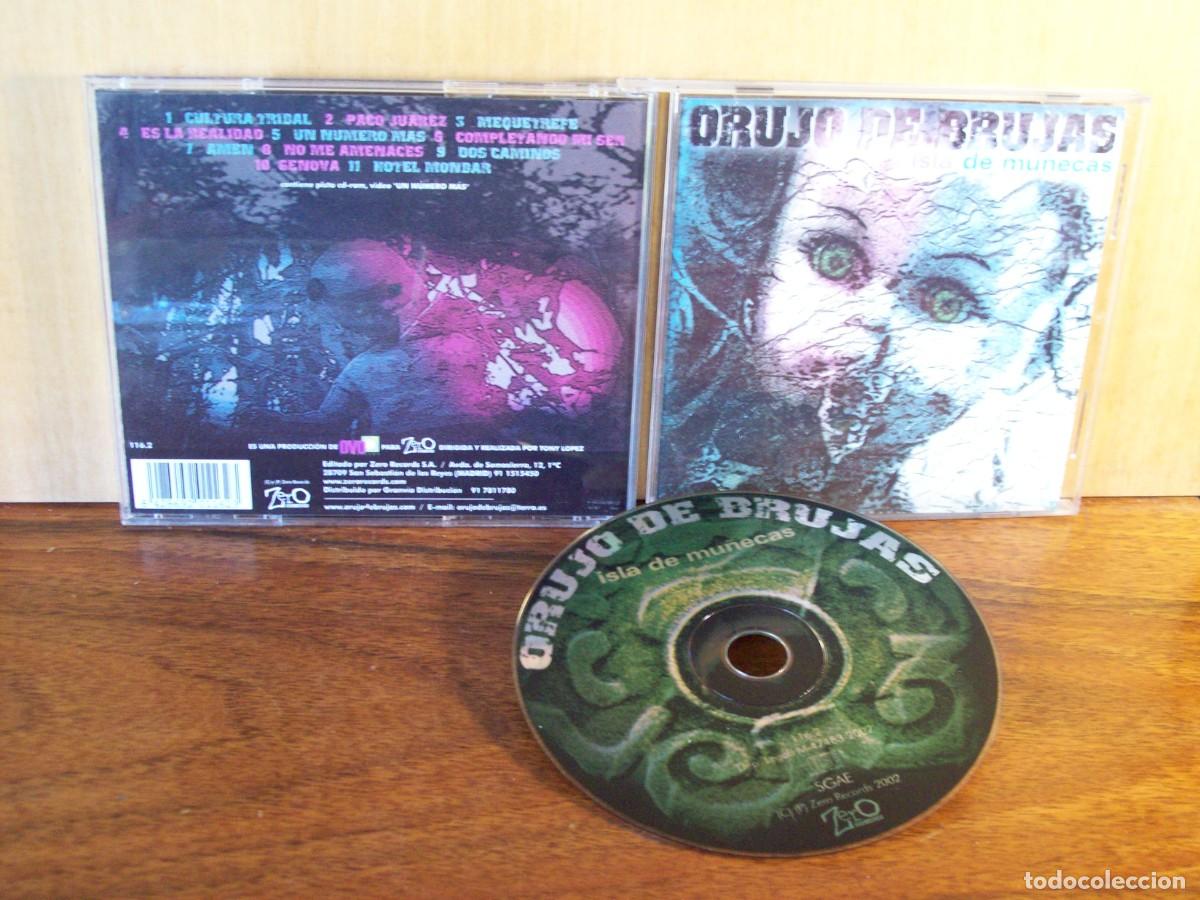 CDs de m&uacute;sica: ORUJO DE BRUJAS - ISLA DE MU&Ntilde;ECAS - CD - Foto 1