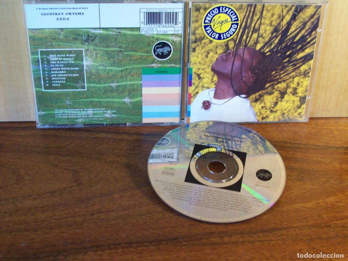 CDs de m&uacute;sica: GEAOFFREY ORYEMA - REAL WORLD - EXILE - CD - Foto 1
