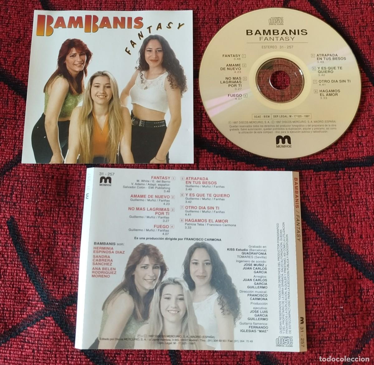 CDs de m&uacute;sica: BAMBANIS ** Fantasy ** CD 1997 - Foto 1
