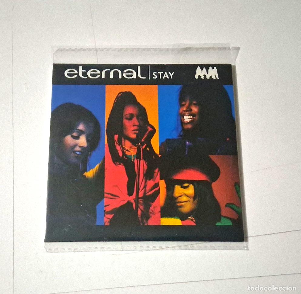 CDs de m&uacute;sica: ETERNAL &rdquo;STAY&rdquo; CD 2 TRACKS SINGLE CARDBOARD - Foto 1