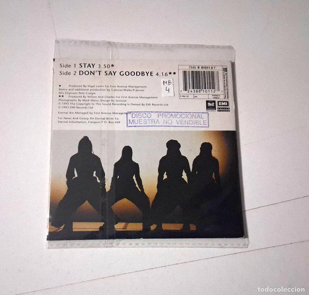 CDs de m&uacute;sica: ETERNAL &rdquo;STAY&rdquo; CD 2 TRACKS SINGLE CARDBOARD - Foto 2