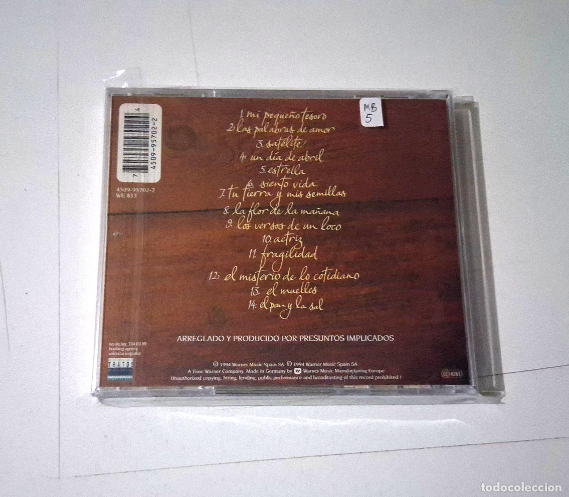 CDs de m&uacute;sica: PRESUNTOS IMPLICADOS &rdquo;EL PAN Y LA SAL&rdquo; CD 14 TRACKS - Foto 2