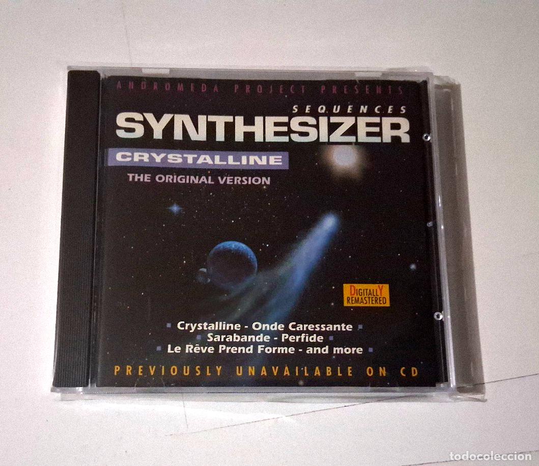 CDs de m&uacute;sica: CD &rdquo;SYNTHESIZER SEQUENCES CRYSTALLINE&rdquo; CD 8 TRACKS - Foto 1