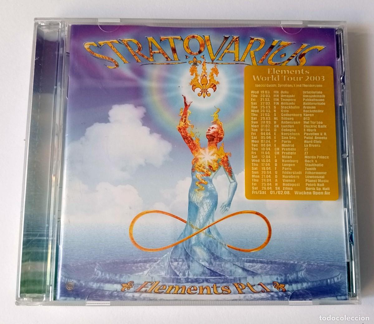 CDs de m&uacute;sica: CD STRATOVARIUS - ELEMENTS Pt. 1 - Foto 1