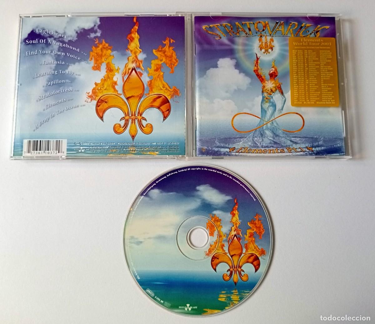 CDs de m&uacute;sica: CD STRATOVARIUS - ELEMENTS Pt. 1 - Foto 2