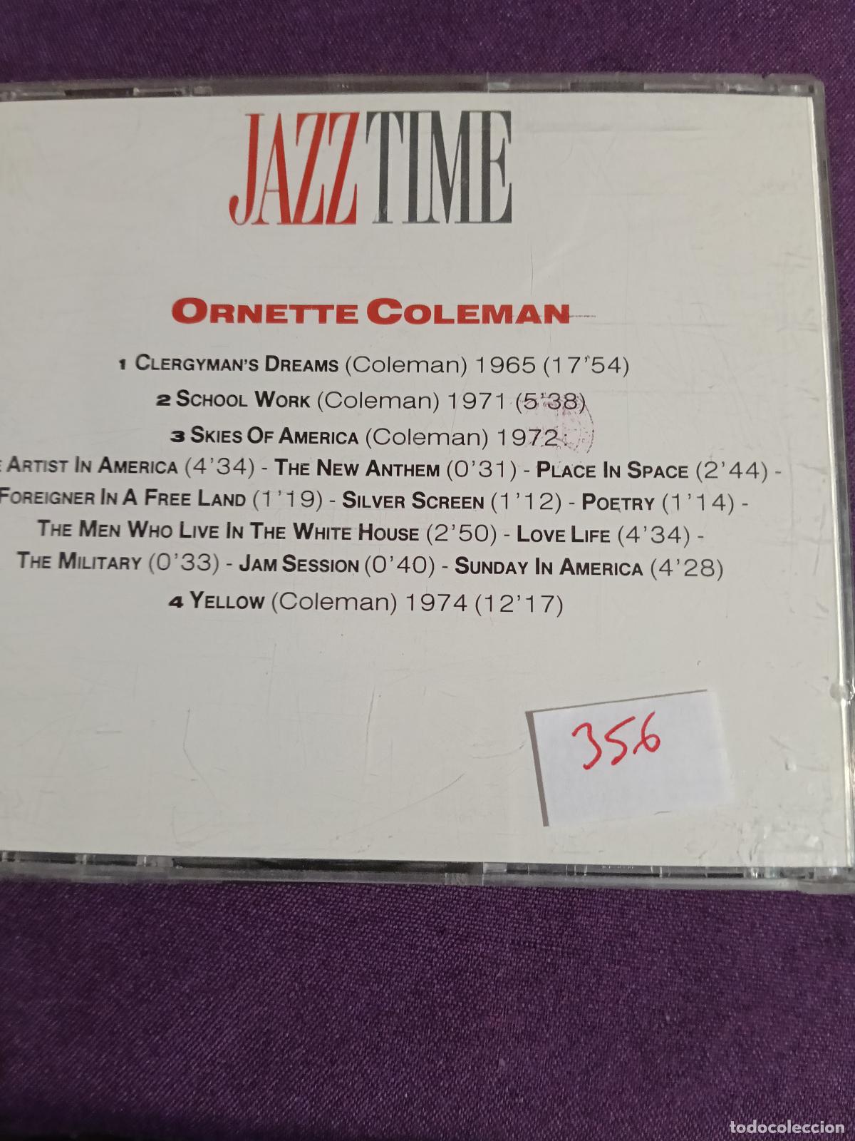 CDs de m&uacute;sica: JAZZ TIME ORNETTE COLEMAN - Foto 2