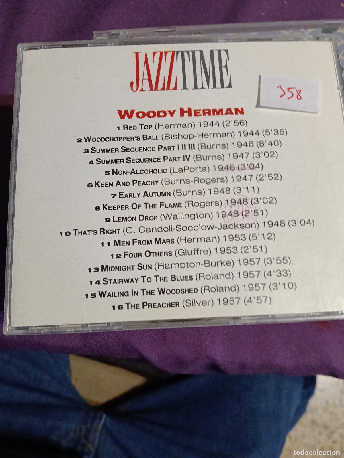 CDs de m&uacute;sica: JAZZ TIME WOODY HERMANN - Foto 2