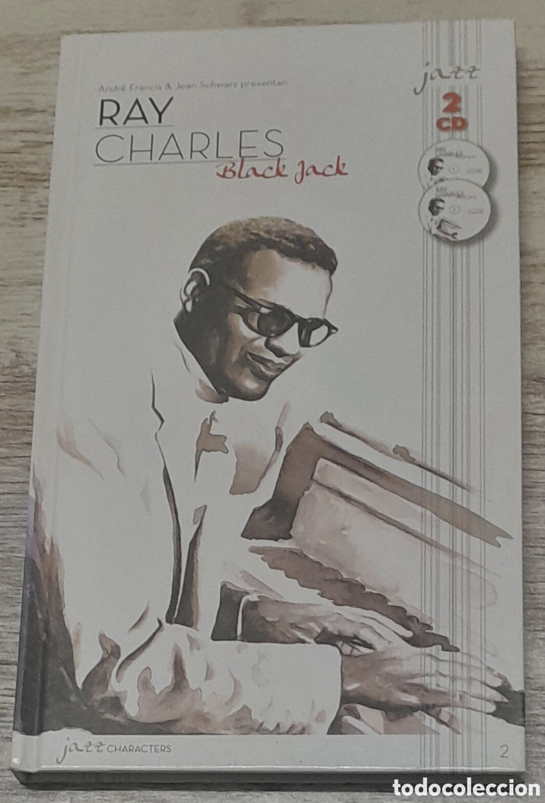 CDs de m&uacute;sica: RAY CHARLES - BLACK JACK - 2 CD - Foto 1