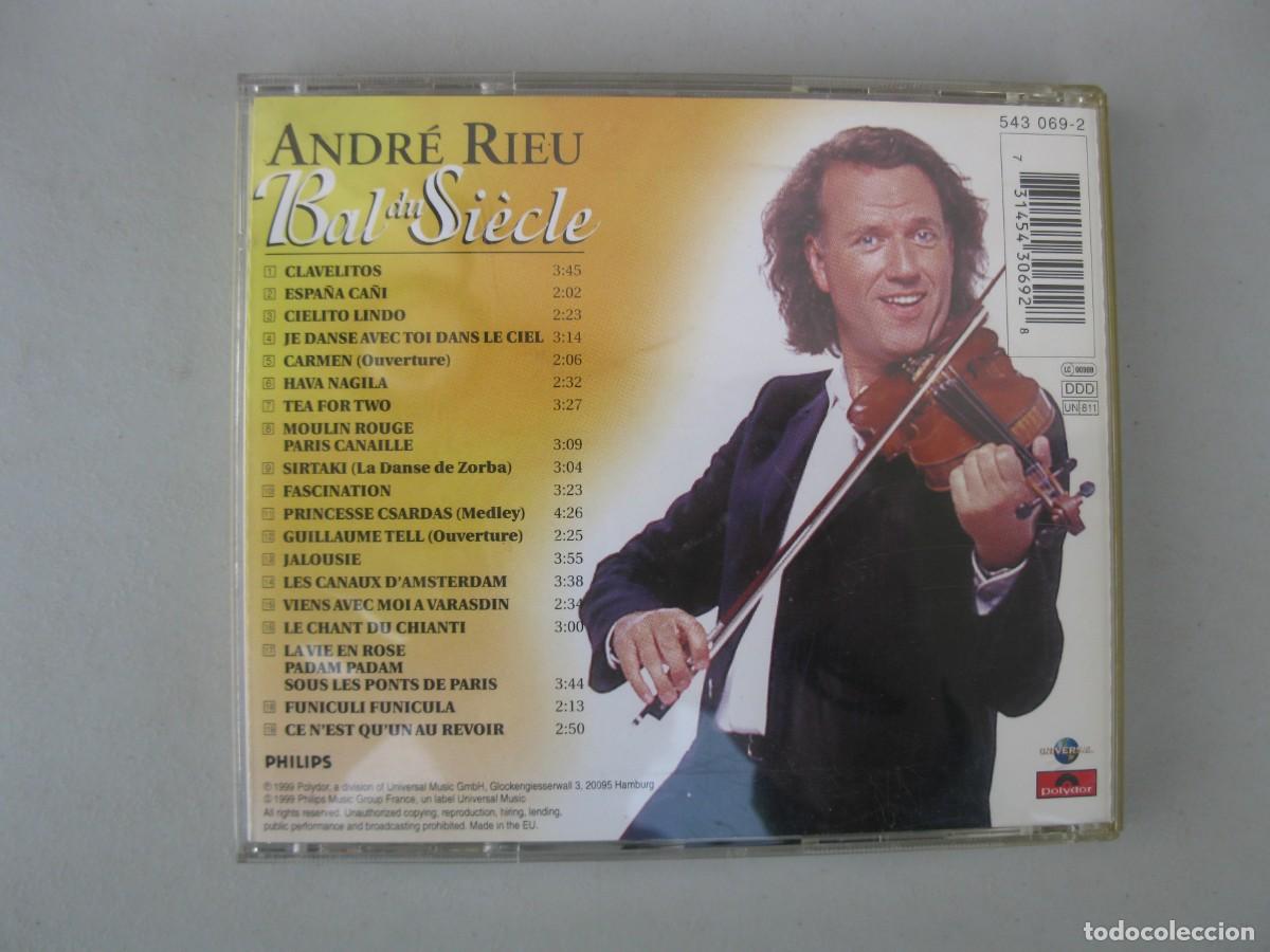 CDs de m&uacute;sica: LOTE DE 5 CED&Eacute;S DE ANDR&Eacute; RIEU. - Foto 7