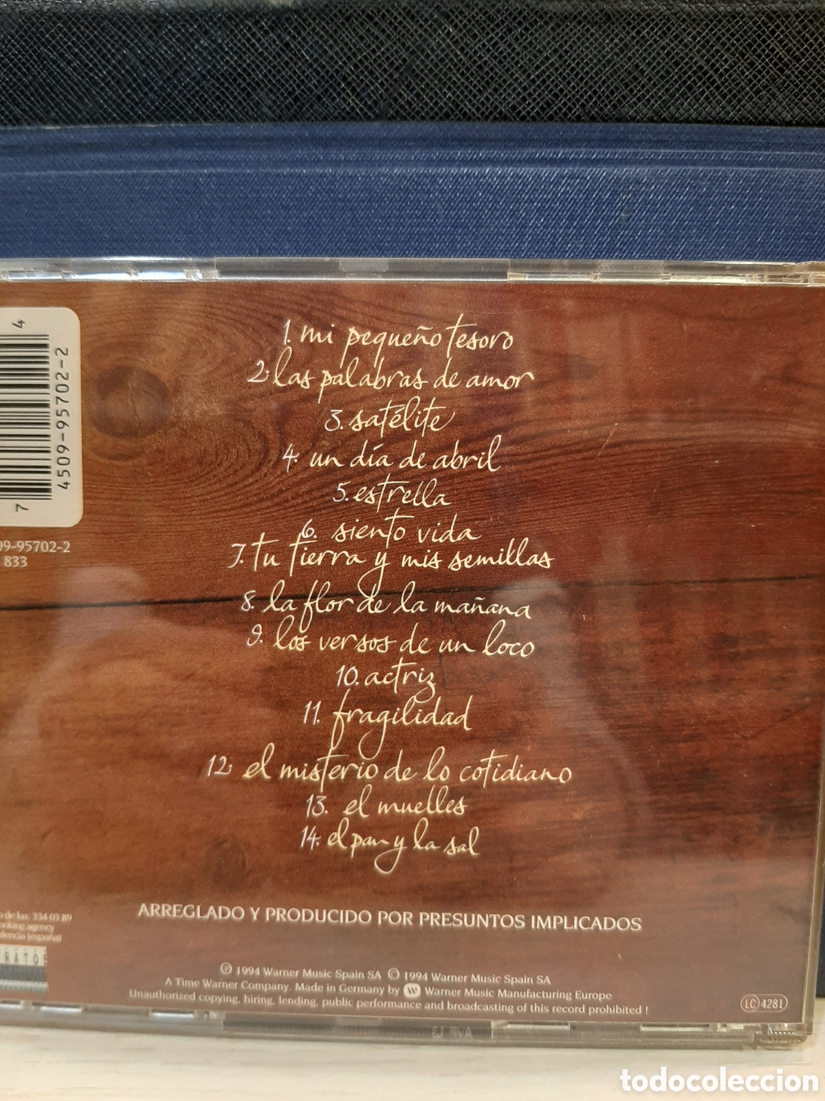 CDs de m&uacute;sica: CD El pan y la sal - Presuntos implicados - Foto 2