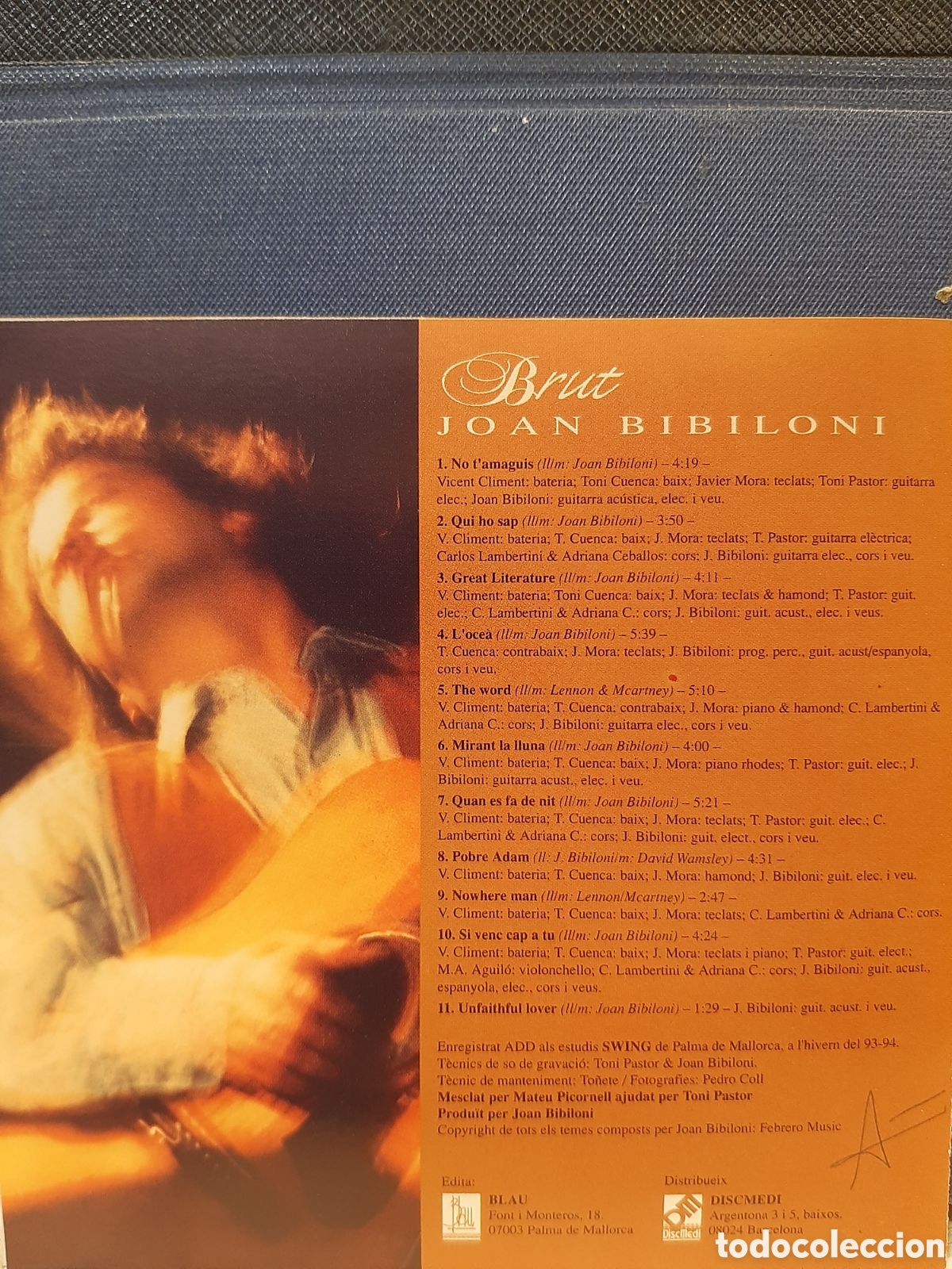 CDs de m&uacute;sica: CD Brut - Joan Bibiloni - Foto 2